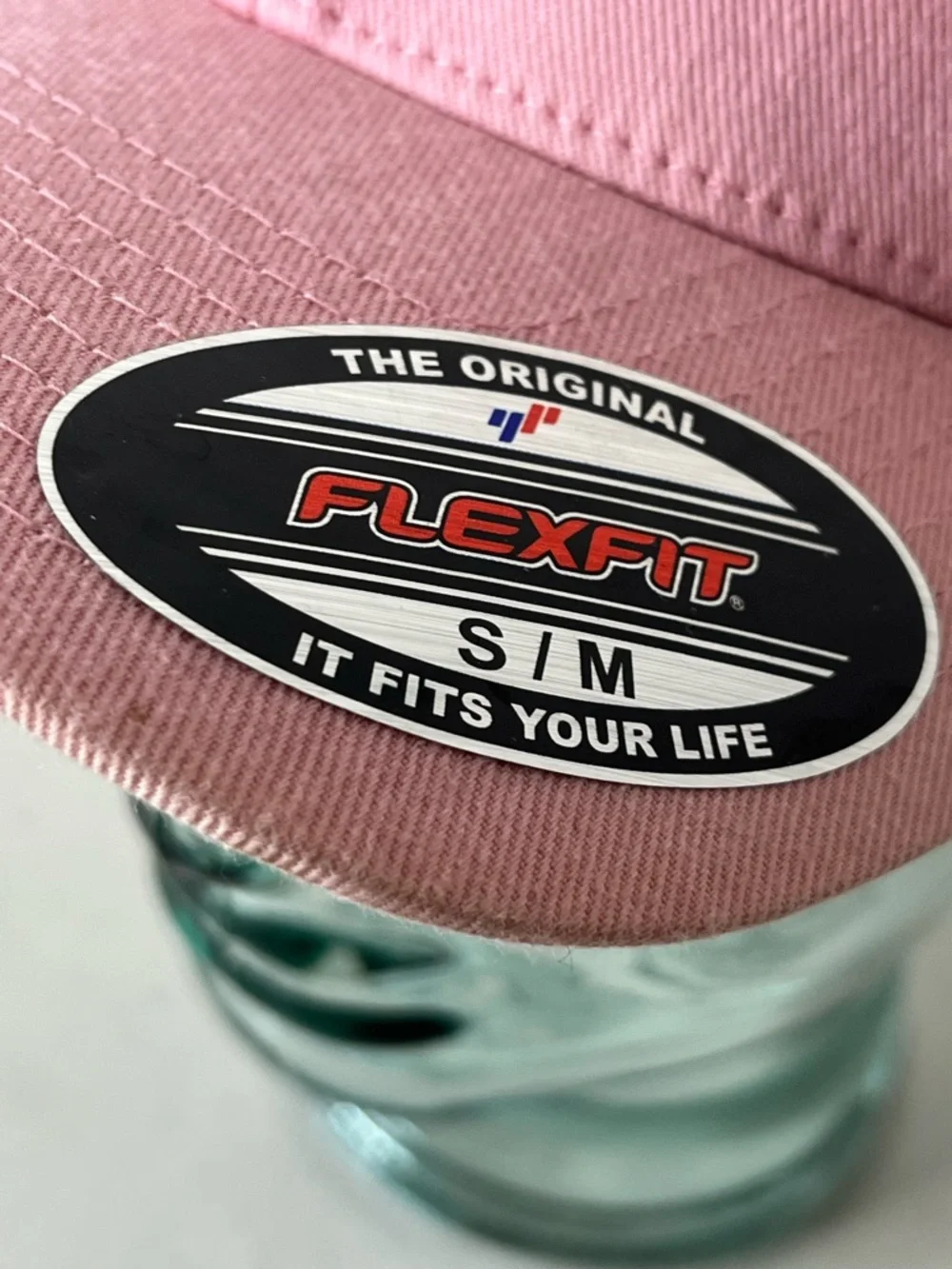 Pink women’s Baseball Cap with Embroidered Logo